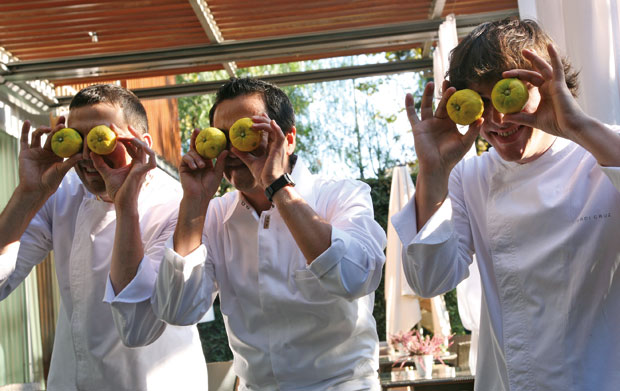 Presentación del Yuzu por Jordi Cruz, Hisato Nakahigashi y Jordi Bordas