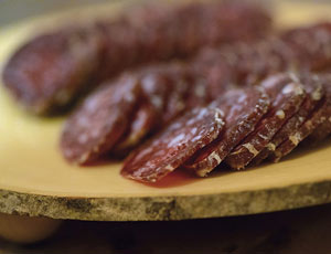 Longaniza de carne de cabra hispánica