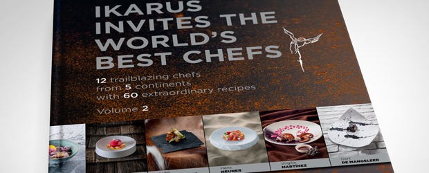 Los chefs invitados al restaurante Ikarus, protagonistas de un libro