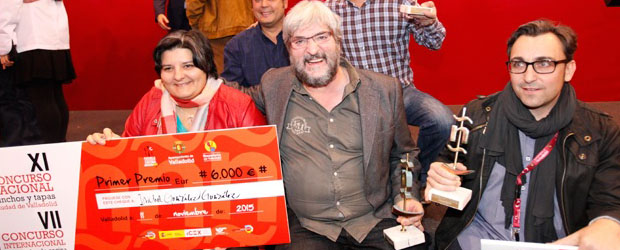Un lechazo exótico deja la victoria del Concurso Nacional de Pinchos y Tapas de Valladolid en casa
