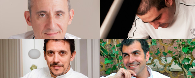 Freixa, Gorostiza, Paniego y Paco Pérez, protagonistas del Atelier Nespresso Madrid