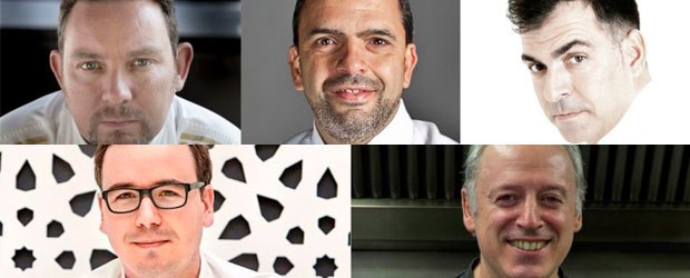 La Academia de Gastronomía nomina a cinco chefs para el premio a Mejor Jefe de Cocina