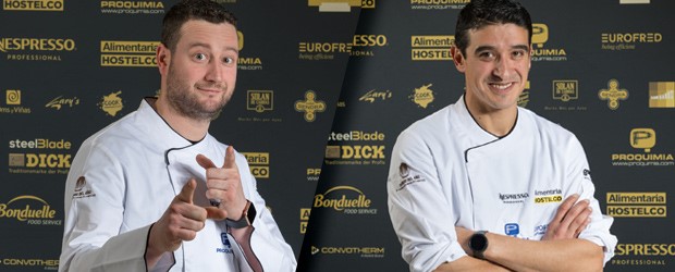 Juan Pablo Stefanini y Luis Hernani, últimos finalistas del VIII Concurso Cocinero del Año