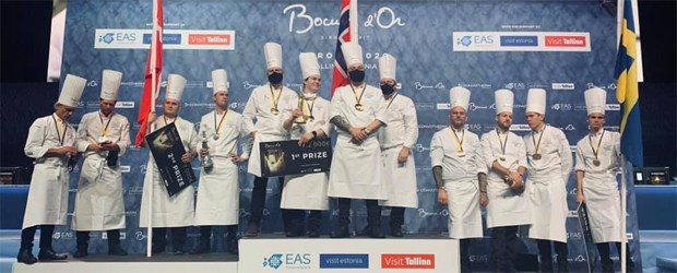 El danés Christian André Pettersen repite oro en la eliminatoria europea del Bocuse d'Or