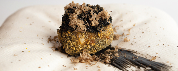 Croqueta de trufa, de Jeroni Castell Croqueta de trufa, de Jeroni Castell