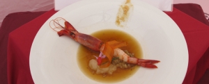 Imagen de Álvaro Abad gana el V Concurso de Cocina Creativa de la gamba roja de Dénia
