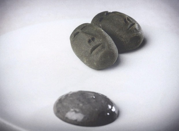 Patata moai y chilmole Patata moai y chilmole