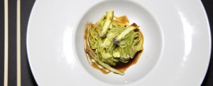 Imagen de Curry verde de espinacas con noodles, mejor receta asiática de España