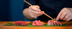 El valor culinario de la armónica, la oreja y la médula de atún rojo Imagen de El valor culinario de la armónica, la oreja y la médula de atún rojo