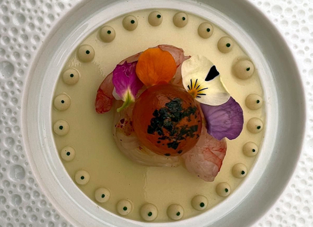 Ramen de gamba de Nicolás Leblay, ganador del XI Concurso de la Gamba Roja Ramen de gamba de Nicolás Leblay, ganador del XI Concurso de la Gamba Roja
