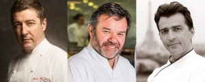 Troisgros, Alleno y Roca, podio del ranking que pregunta a los chefs con 2 y 3 estrellas Michelin Imagen de Troisgros, Alleno y Roca, podio del ranking que pregunta a los chefs con 2 y 3 estrellas Michelin