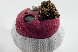 Imagen de Remolacha helada con caviar, de Disfrutar